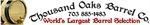 Thousand Oak Barrels Co coupon codes