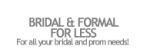 Bridal & Formal Dresses for less coupon codes