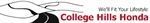 College Hills Honda coupon codes