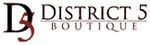 District 5 Boutique Coupon Codes & Deals