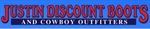 Justin Discount Boots Coupon Codes & Deals