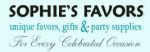 Sophie's Favors coupon codes